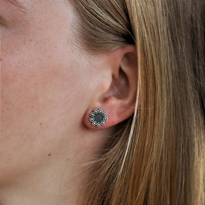 Ohrschmuck :blumenkranz: | Blumiges Highlight mit individueller Farbfläche