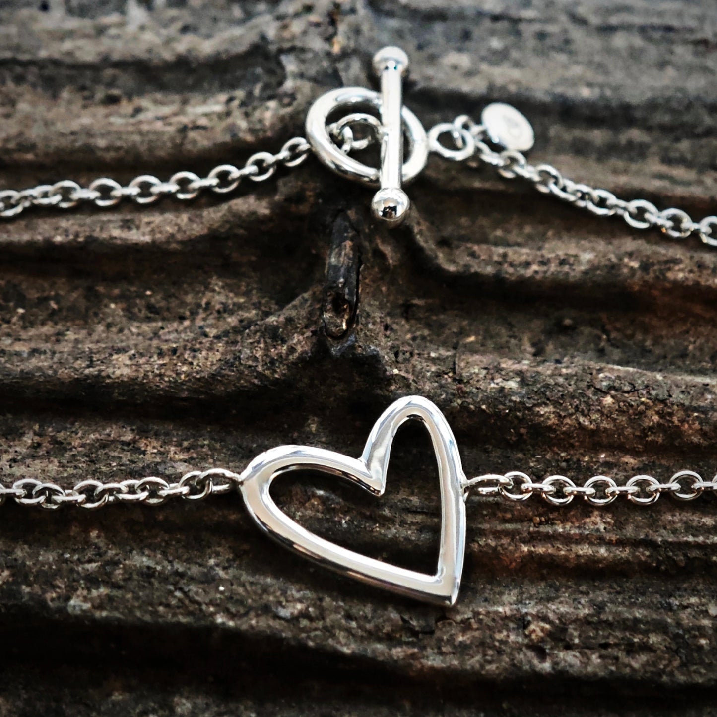 Armschmuck :cara: | Modernes Herzstück in Silber