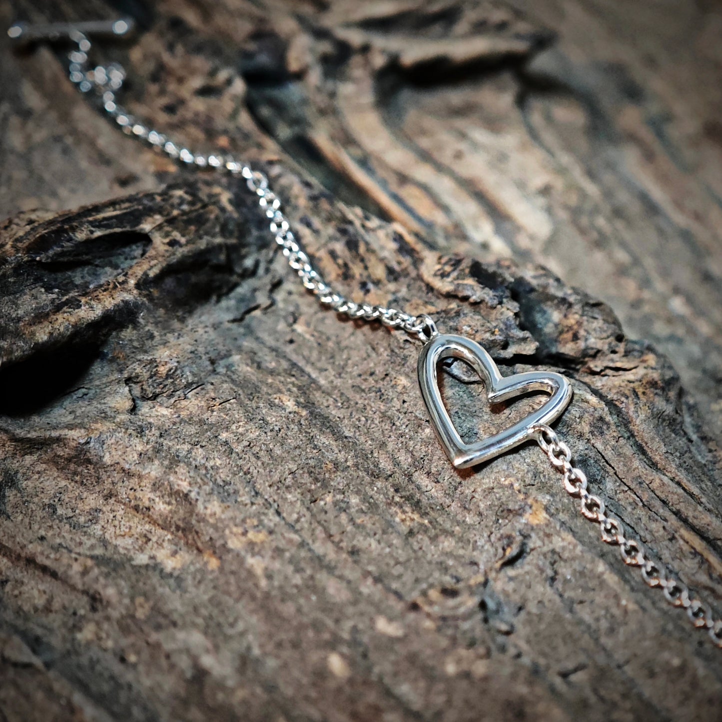 Armschmuck :cara: | Modernes Herzstück in Silber