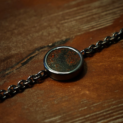 Armschmuck :drago: | Statement mit versteinertem Dino-Knochen