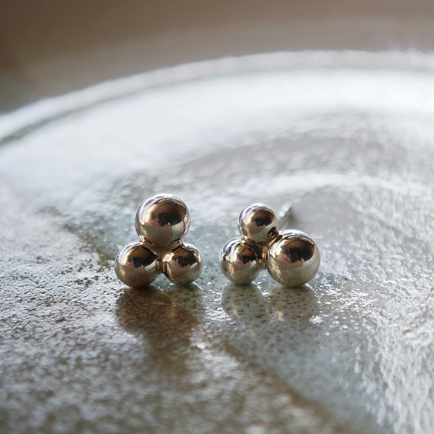 Ohrschmuck :grapes: | Niedliches Trio aus reinem Silber