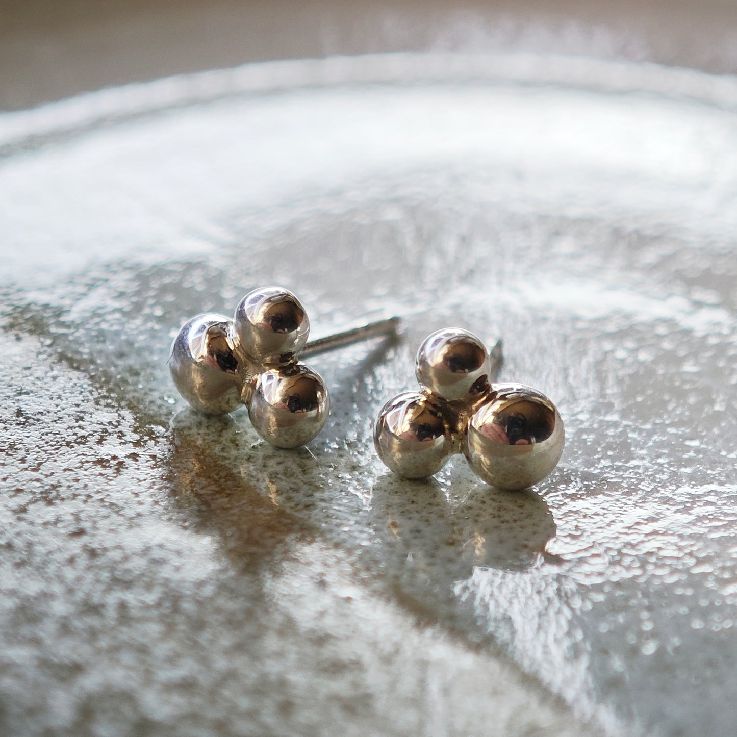 Ohrschmuck :grapes: | Niedliches Trio aus reinem Silber