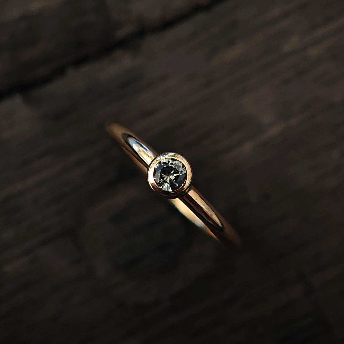 Ring :olea: | Versprechen von Beständigkeit in sanftem Grün und Gelbgold