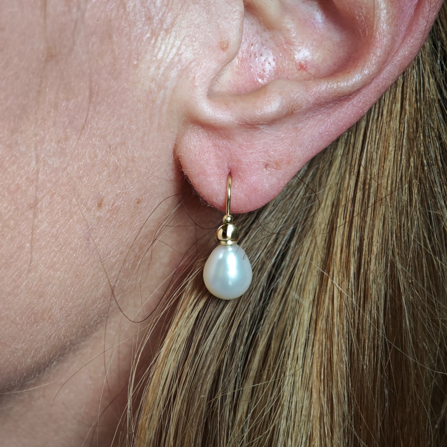 Ohrschmuck :perla: | Klassischer Perlschmuck in Gelbgold