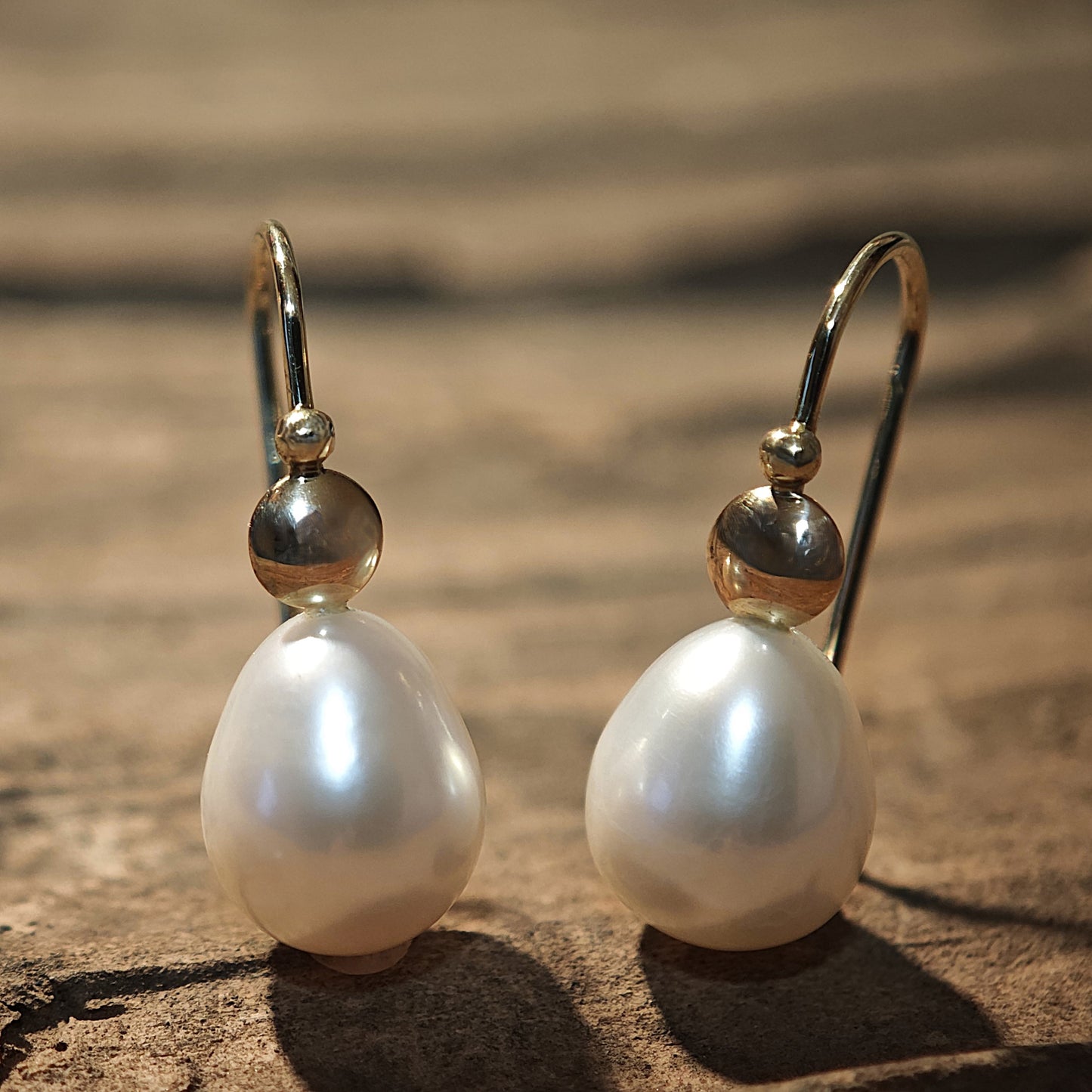 Ohrschmuck :perla: | Klassischer Perlschmuck in Gelbgold