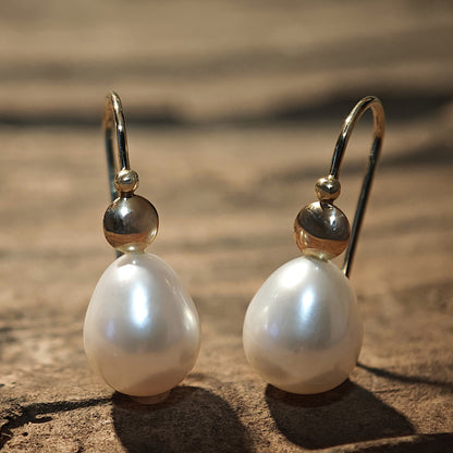 Ohrschmuck :perla: | Klassischer Perlschmuck in Gelbgold