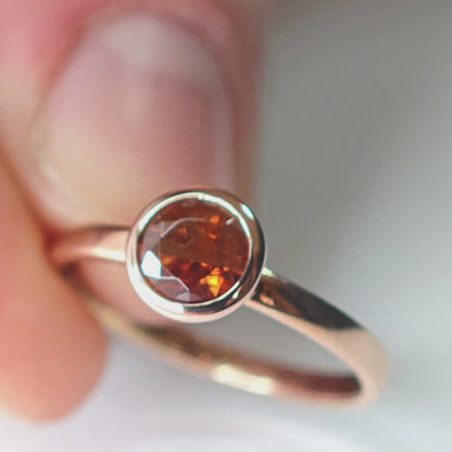 Ring :terra: | Rostrotes Feuer in Rotgold