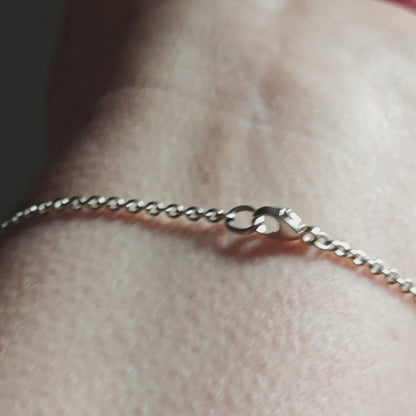Armschmuck :via+: | Amazonit-Reihe mit Chalcedon-Center-Piece