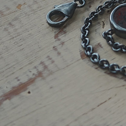 Armschmuck :drago: | Statement mit versteinertem Dino-Knochen