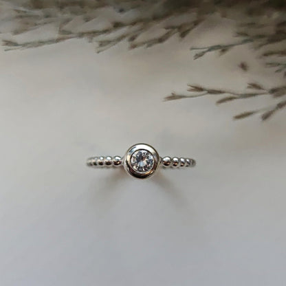 Ring :sole: | Sanftes Funkeln in kugeligen Formen